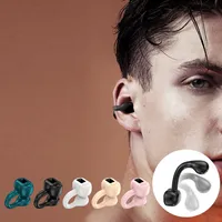 Kemik İletim Bluetooth Kulaklık Küpe Kablosuz Kulak Klipsli Kulaklıklar Ses Kulaklıkları Spor Kulaklık Kulakları Kulak Hookirless Ear Hook Kulaklıkları