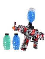 Yoou M416 Camouflage speelgoed Elektrische verfbalpistool met gel blaster kralen2206315