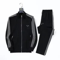 Tasarımcı Erkek Trailsuit Sweat Suits Sports Suit Erkek Hoodies Ceketler Takipleri Jogger Suits Ceket Pantolon Setleri Erkek Ceket Spor Takımları Asya Boyutu M-3XL 08