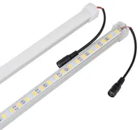50 cm DC12V Luce a barra a doppio LED 5630 con coperchio per PC 72leds Light Hard Strip con tappa CC per batteria portatile