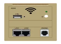300 Mbps 86 Panel w ścianie bezprzewodowy router AP 220V WIFI Punkt dostępu Inwall AP Wireless Wi -Fi Repeater 8023AF PoE2037847