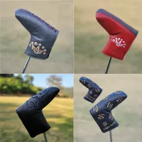 Altri prodotti da golf molti stili magnetici o copertine di copertura del putter Velco Coperture per PU Leather Blade Headcover 230413