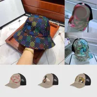 Modedesign Blumen Street Hats Baseball Cap Ball Caps für Mann Frau verstellbarer Eimer Hut Mützen Dome Top Qualität