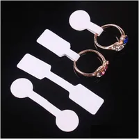 Tags Price Card Square Round Jewelry Paper Tags For Ring Necklace Bracelet Tag Display Label Drop Delivery Packaging Dhgarden Dhfdp