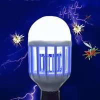 Lampa zabójcza komarów E27 110V 220V 15 W LED CELB ELEKTRYCZNA PŁUKACH MOSARO LIGE ELEKTRONICZNE ELEKTRONICZNE LAMPE LAMPES8836531