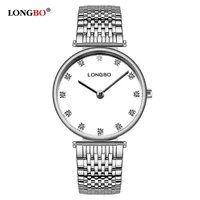 2020 LONGBO Brand Fashion Lovers Watches Waterproof Stainless Steel Women Men Quartz Wristwatch Classic Couple Watch Reloj Gifts 5275U