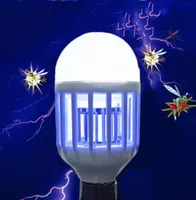 Lampa zabójcza komarów E27 110V 220V 15 W LED CELB ELEKTRYCZNA PŁUKACH MOSARO LIGE ELEKTRONICZNE ELEKTRONICZNE LAMPE LAMPES 4081578