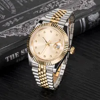 N01 Movement Watch High Quality Men's and Women's Watch 31mm 36mm 41mm Mechanical Movement 28mm Quartz Movement 904 Steel Chain Sapphire Mirror Waterproof