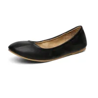Walking Shoes Women Is Sole-Fina Solid Solid Plain Walking Classic Ballet Flats Sapatos