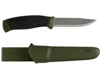 Тактический автоматический нож-компаньон с фиксированным лезвием наружный нож с углеродистой стальной лезвией, 4,1 дюйма, военный зеленый