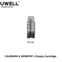 Uwell Caliburn Ironfist L POD 2,5ml Cartucho vazio para o Cigarro Ironfist L Kit Vaperizer Vape Authentic