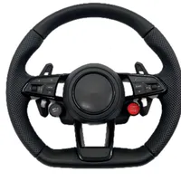 Car Steering Wheel Cover Decoration Ring Sticker Blue/Red/Black/Gold/Purple  For Audi A3 A4 B8 B6 A6 A7 A8 C6 Q3 Q5 Q7 A5 C7 TT