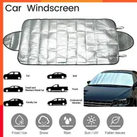 Universal Auto Schnee Abdeckung Winter Windschutzscheibe Sonnenschirm  Outdoor Wasserdicht Anti Eis Frost Auto Protector Autos Außenabdeckung