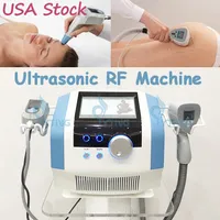 2 in 1 Ultraschall RF Maschine Hochfrequenz Hautstraffung Gesichtslifting Faltenentfernung Körperformung Abnehmen Ausrüstung