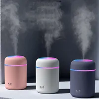 Portable Air Humidifier 300ml Ultrasonic Aroma Essential Oil Diffuser USB Cool Mist Maker Purifier Aromatherapy for Car Home2739