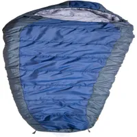 大人用のソフトライナーキャンプミイラの寝袋を備えた30F、青
