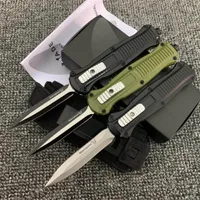 Benchmade Mini Infiel Knife Double Action BM 3300 Knives 3350 BM3300 D2 Herramientas tácticas de acero de acero 535 3310 BM42 3320 con vaina de nylon