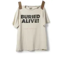 Fashion Designer Clothing Tees Rock Tshirt Galleryes Depts New Slogan Buried Alive Tee Printed Short Sleeve T-shirt Short Tee Casual Streetwear Vintage Hip hop