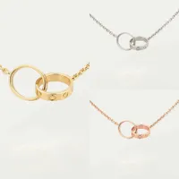 Collier de luxe Designer juif pour femmes cercle en gros en gros des colliers de bijoux plaqué d'or moins cher