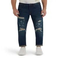 Jeans holgados de ajuste relajado para hombres, tallas de cintura 29-38, jeans para hombres
