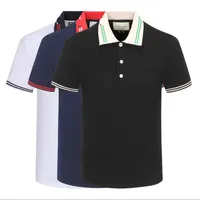 2023 Camisa de polo para hombres de alta calidad pantalones cortos de algodón sólido Crocodile Polos para hombres Camas de verano Camisetas Homme Camisetas para hombres Poloshirt
