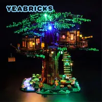 Blokkeert Yeabricks LED -lichtkit voor 21318 Boomhuisbouwstenen Set omvat niet het modelspeelgoed voor kinderen 230131