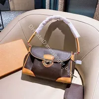 LVS Bags 2021 SS Famous Designer Lady Fashion Bag Shoulder Bags Patchwork Two-tone Genuine Leather Hasp Classic Flap-Bags Interior Slot Pocket Casual