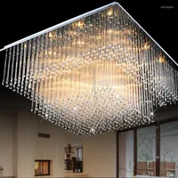 Ceiling Lights Modern Crystal Chandeliers Lamp LED Interior Surface Mount For Lighting