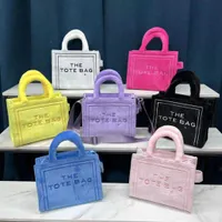 tote Bag Marc totes bags Women designer Bags plush handbag Fashion all-match Shopper Shoulder Handbags