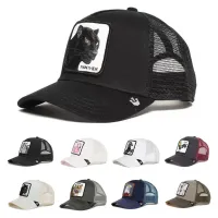 Ball Caps Animal Shape Embroidered Baseball Cap Fashion Brand Hat Breathable Men Women Summer Mesh