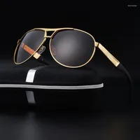 Sunglasses Pilot Polarized For Men Classic Retro Car Driving Fishing Sports Sun Glasses Fashion Male Eyewear Goggle 2023
