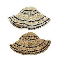 Wide Brim Hats New style Summer Women Hats Wide Brim Sunscreen Fisherman Hat Supplies Lovely Bucket Hat G230131