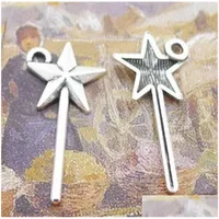 Charms 171Pcs Magic Wand 25X1M Antique Making Pendant Fit Vintage Tibetan Sier Diy Handmade Jewelry 394 T2 Drop Delivery Findings Com Dhey6