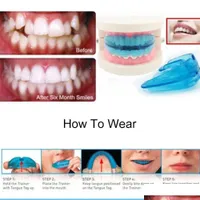 Otro entrenador de electrodom￩sticos de ortodoncia dental de higiene oral 1pc con estuches de dentaduras de alineaci￳n de dientes protector sile corrector dhsil