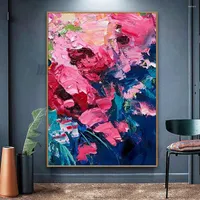 Paintings Hand Painted Canvas Oil Painting Cuadros Grandes Modern Abstract Salon Bar Home Bedroom Wall Art Decorationmural Handmade Wuuart