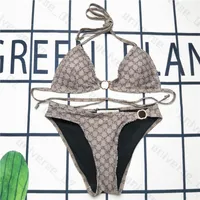 2023 Set de bikinis para mujeres Bur Sexy Clear Strap Sheluits Diseñadores Damas Luxury Bating Traje de baño Fashion Beach Summer Sumen Swimwears Bíqui