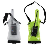 Storage Bags Walkie Talkie Bag Waterproof Rainproof Case Pouch Holder With Strap For Beach Water Parks Rafting Alpine SkiingStorage