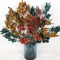 Natural Dried Flowers Butterfly Flower Home Decor Wedding Bouquet Artificial Christmas Decorations Festive Party Supplies Weddin 0201
