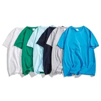 Men&#039;s T-Shirts T-Shirt de couleur unie pour hommes haut coren T-Shirt dcontract pour hommes 2022 coton de base 100% Couple T-Shirt G230202
