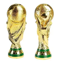 ヨーロッパ樹脂トロフィーオフィスマスコット装飾サッカーサッカーゴールデンクラフトホームトロフィーギフトワールドOKMFT