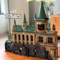 Палата секретов здание модели модели покупателя блока блока самотокопания 1176pcs Bricks Toys Рождественский подарок совместим с 76389