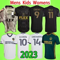 2022 2023 2024 LAFC Soccer Jerseys Bale Player Fans Versie Vela Chicho Los Angeles La Galaxy FC Chicharito Cabal J.Dos Santos 22 23 24 voetbal Shirts Kids Kit Women