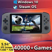 Win600 Handheld Game Console Win10 Steam OS System 5.94"Portable PC Pocket Mini Laptop 1280 * 720 AMD 3020e 3050e Steam Deck