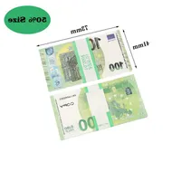 Regalo Copia di banconote giocattolo banconota parto in euro propri figli falsi da 50 dollari fattura fattura faux nrckv
