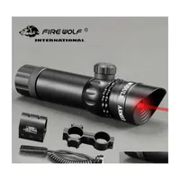 Jakt scopes adjustatble Tactical Green/Red Beam Laser Sight with Rail Mount 5MW Emitter For Rifle Gun Drop Delivery Sports Outdoor DH3YQ