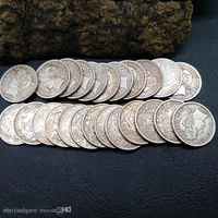 Dekoration 25st Copy Coins Set Barber Olika 1892-1916 USA Years Home Coin Lnlxf