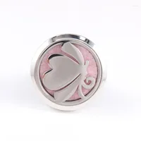 Pendant Necklaces Never Fade Beautiful Butterfly Car Essential Oil Diffuser Locket With Vent Clip - 316L Stainless