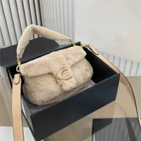 Tabby Handbags Women Designer Fluffy Hobo Luxury Totes Purses Fuzzy Designers Shoulder Bags Crossbody Bag Woman Hobos Purse Coa Handbag