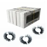 False Eyelashes 5D Mink Long Lasting Lashes 20mm Natural Dramatic Volume Extension Thick 3D