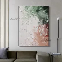 Paintings Unframed Handpainted Artwor Abstract Oil Painting Wall Art Decoration PictureFor Restaurant On Canvas For Living Room